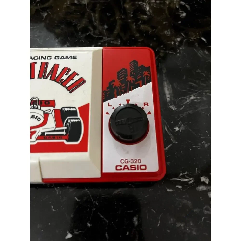 Vintage Casio Car Racing Game CG-320 Great Racer Working Rare